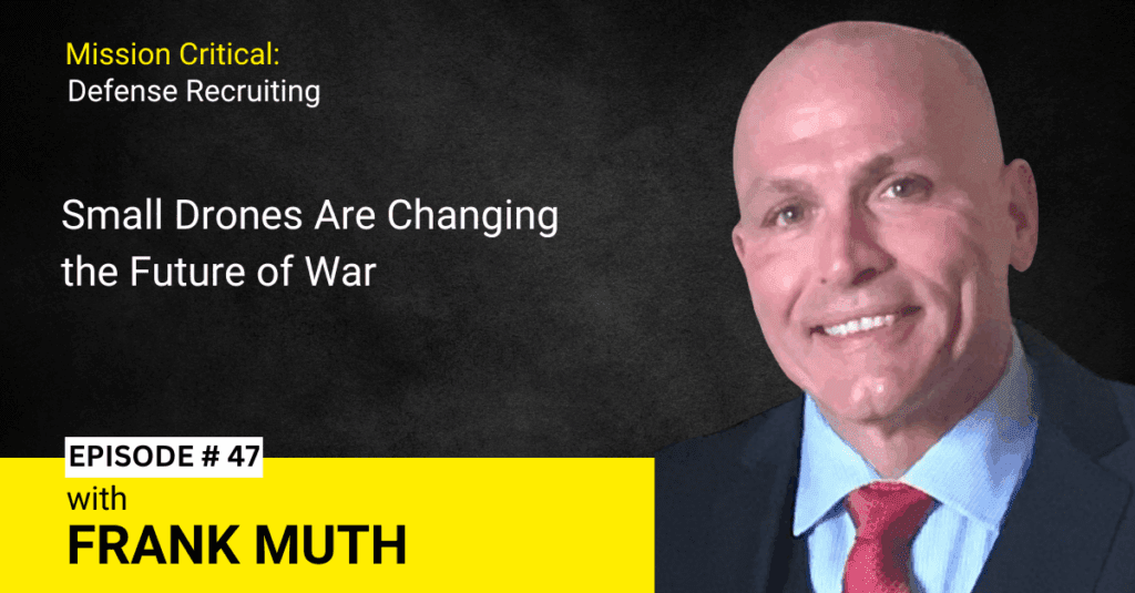Frank Muth on small drones changing modern warfare